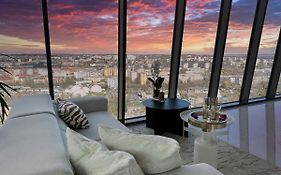 Apartament White Sky 20 Hanza Tower- Free Parking